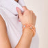 Kürbis | 925 Sterling Silber | Cheshire Glas Armband